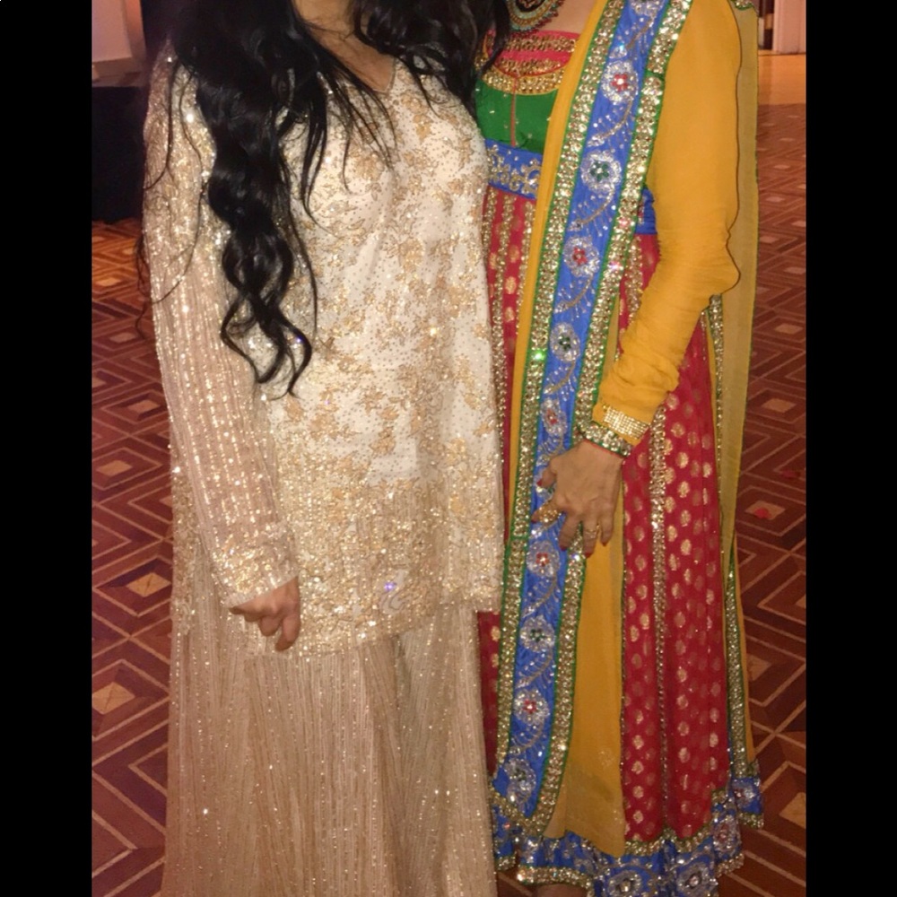 Pakistani/Indian Sharara Outfit designer